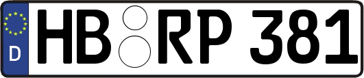 HB-RP381