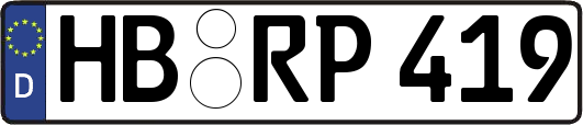 HB-RP419
