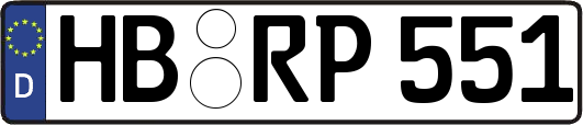 HB-RP551