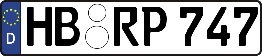 HB-RP747