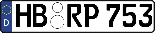 HB-RP753