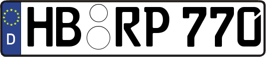 HB-RP770