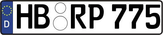 HB-RP775
