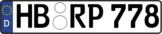 HB-RP778