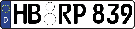 HB-RP839