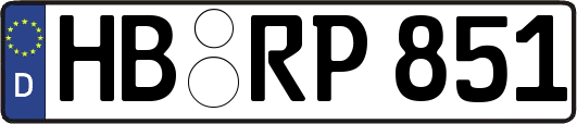 HB-RP851