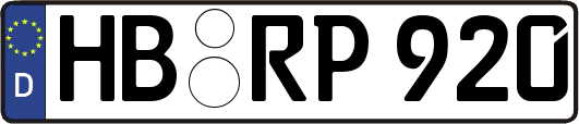 HB-RP920