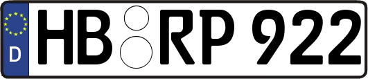 HB-RP922