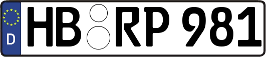 HB-RP981