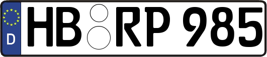 HB-RP985