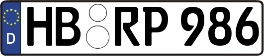 HB-RP986