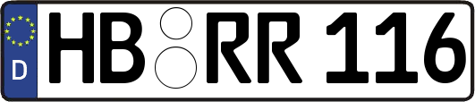 HB-RR116