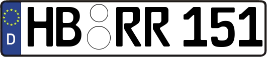 HB-RR151