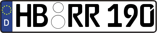 HB-RR190