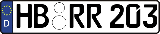 HB-RR203