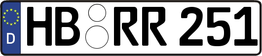 HB-RR251