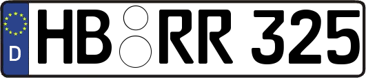 HB-RR325