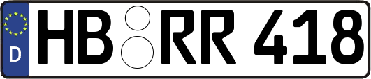 HB-RR418