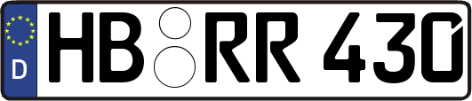 HB-RR430