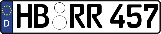 HB-RR457