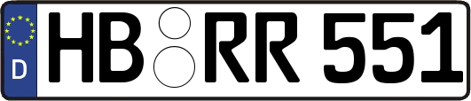 HB-RR551