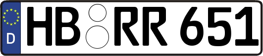 HB-RR651