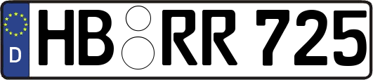 HB-RR725