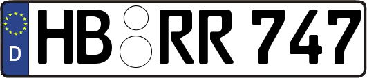 HB-RR747