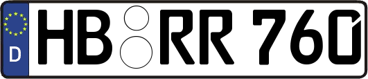 HB-RR760