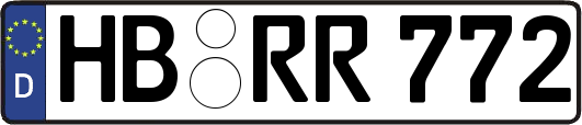 HB-RR772
