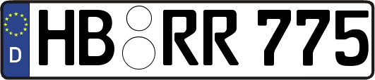 HB-RR775