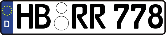 HB-RR778