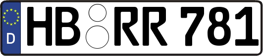 HB-RR781