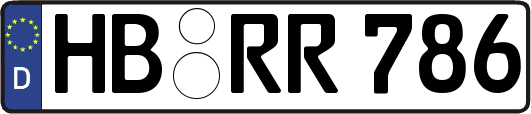 HB-RR786
