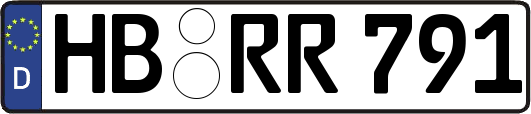 HB-RR791