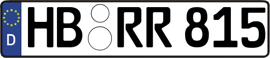 HB-RR815