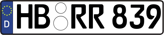 HB-RR839