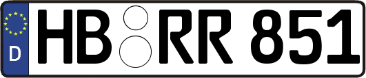 HB-RR851