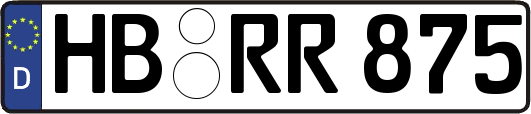 HB-RR875