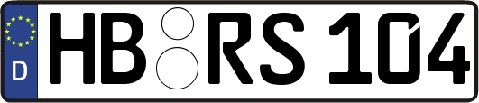 HB-RS104