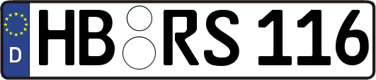 HB-RS116