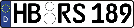 HB-RS189
