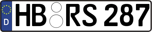 HB-RS287