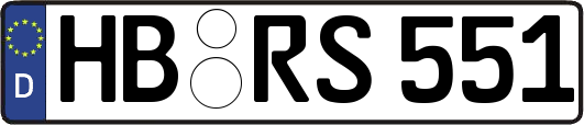 HB-RS551