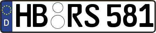 HB-RS581