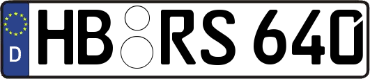HB-RS640