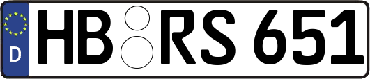 HB-RS651