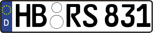 HB-RS831