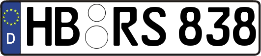 HB-RS838