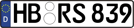 HB-RS839